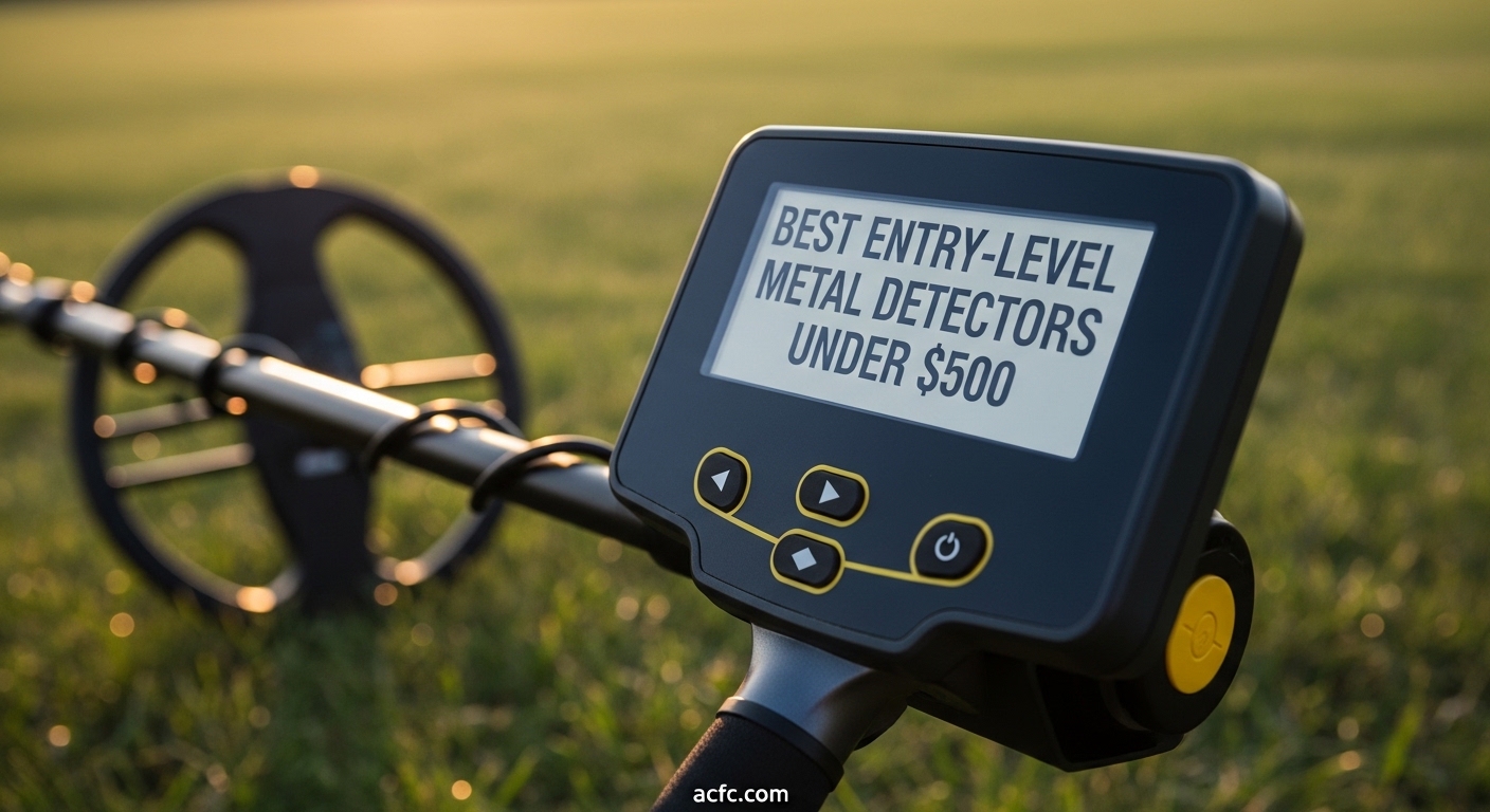 Best Entry-Level Metal Detectors Under $500