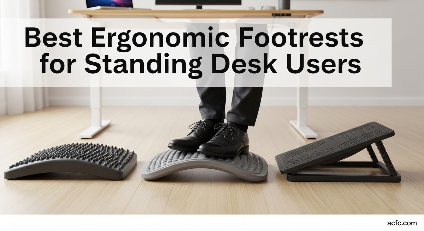 Best Ergonomic Footrests for Standing Desk Users