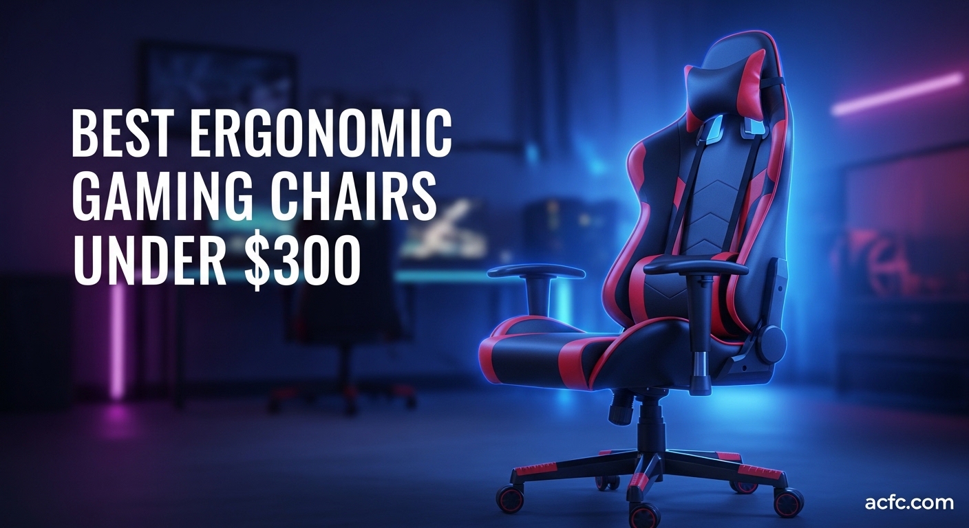 Best Ergonomic Gaming Chairs under $300