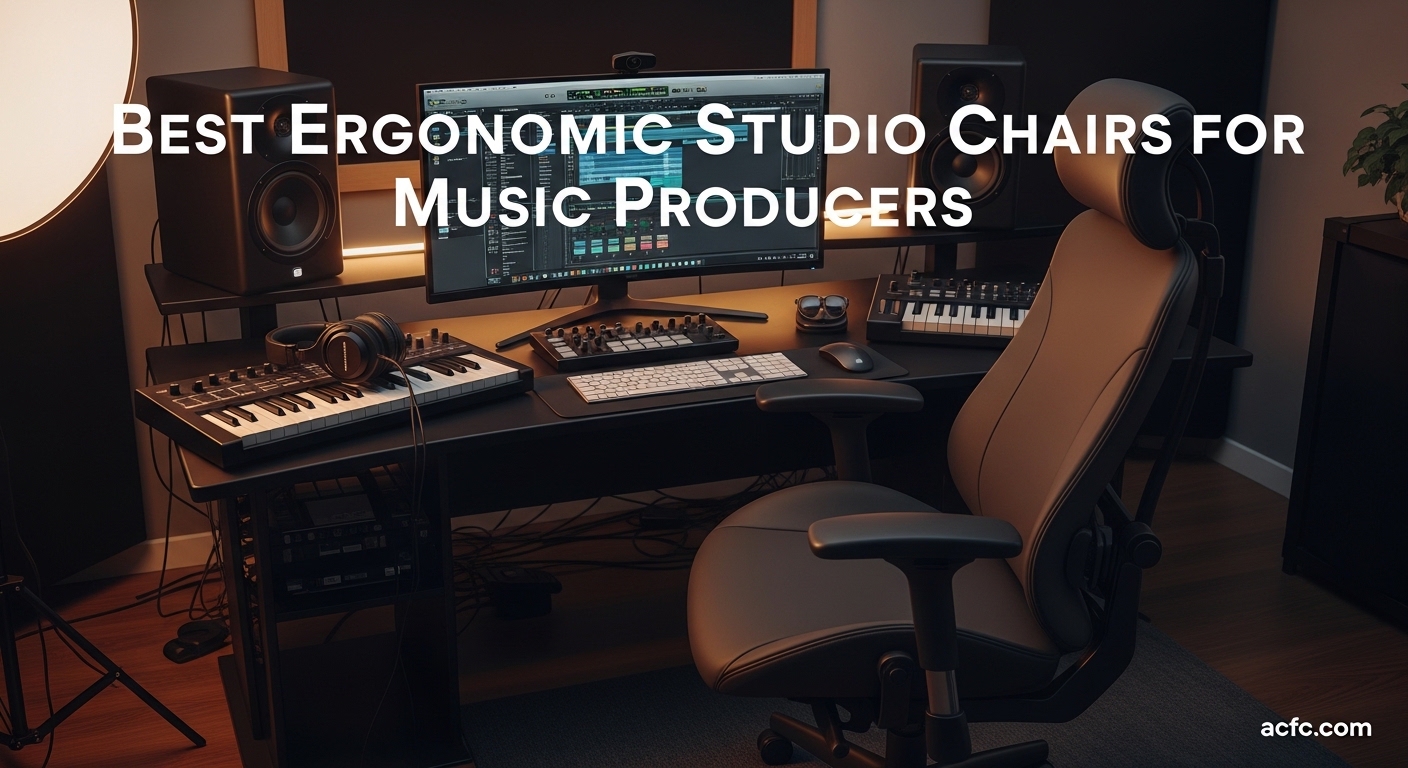 Best Ergonomic Studio Chairs for Music Producers