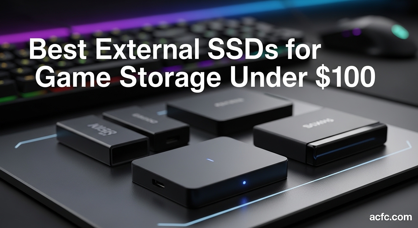 Best External SSDs for Game Storage under $100
