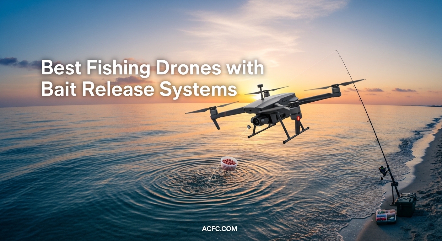 Best Fishing Drones with Bait Release Systems