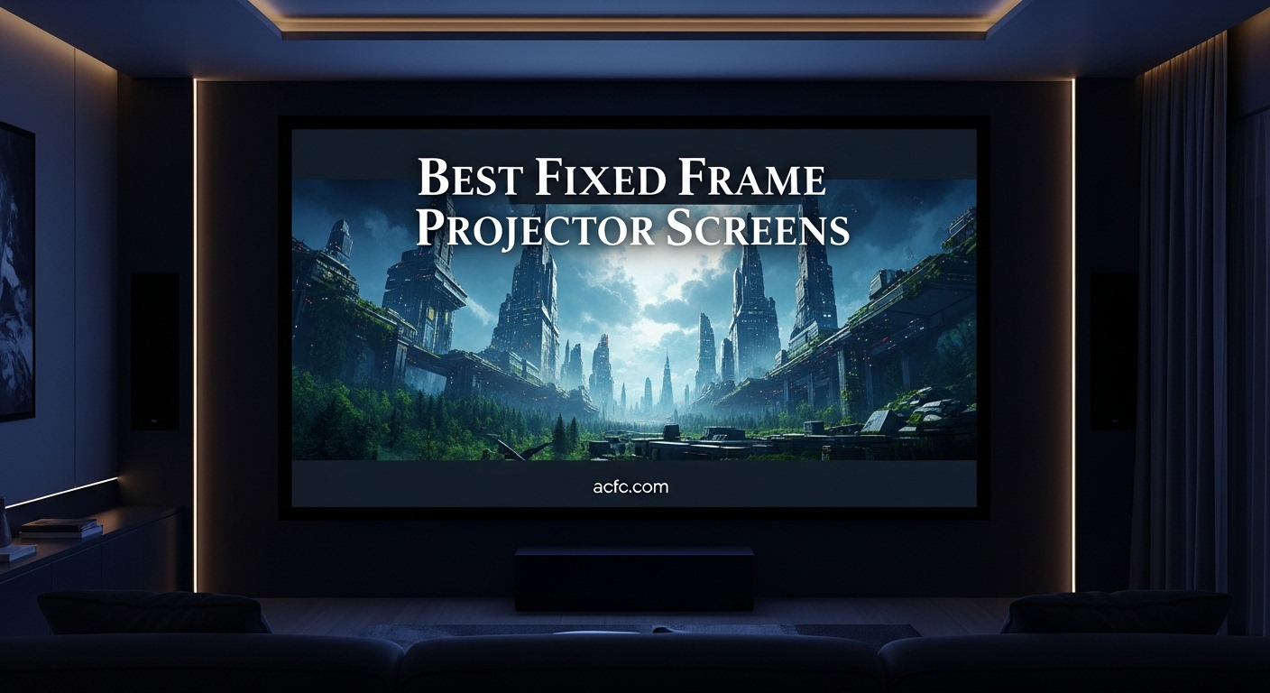 Best Fixed Frame Projector Screens