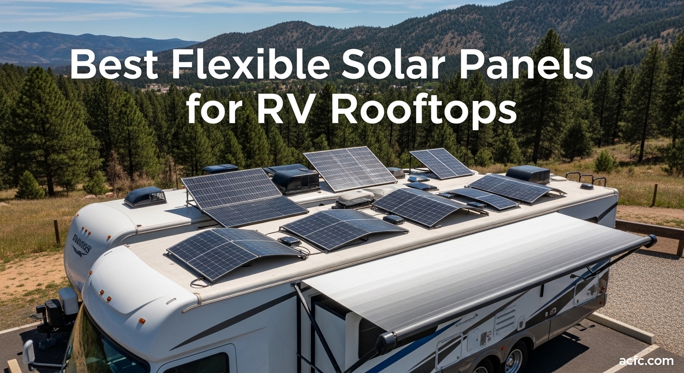 Best Flexible Solar Panels for RV Rooftops