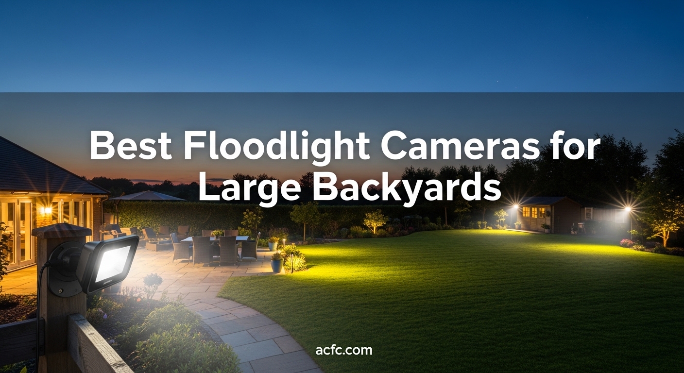 Best Floodlight Cameras for Large Backyards