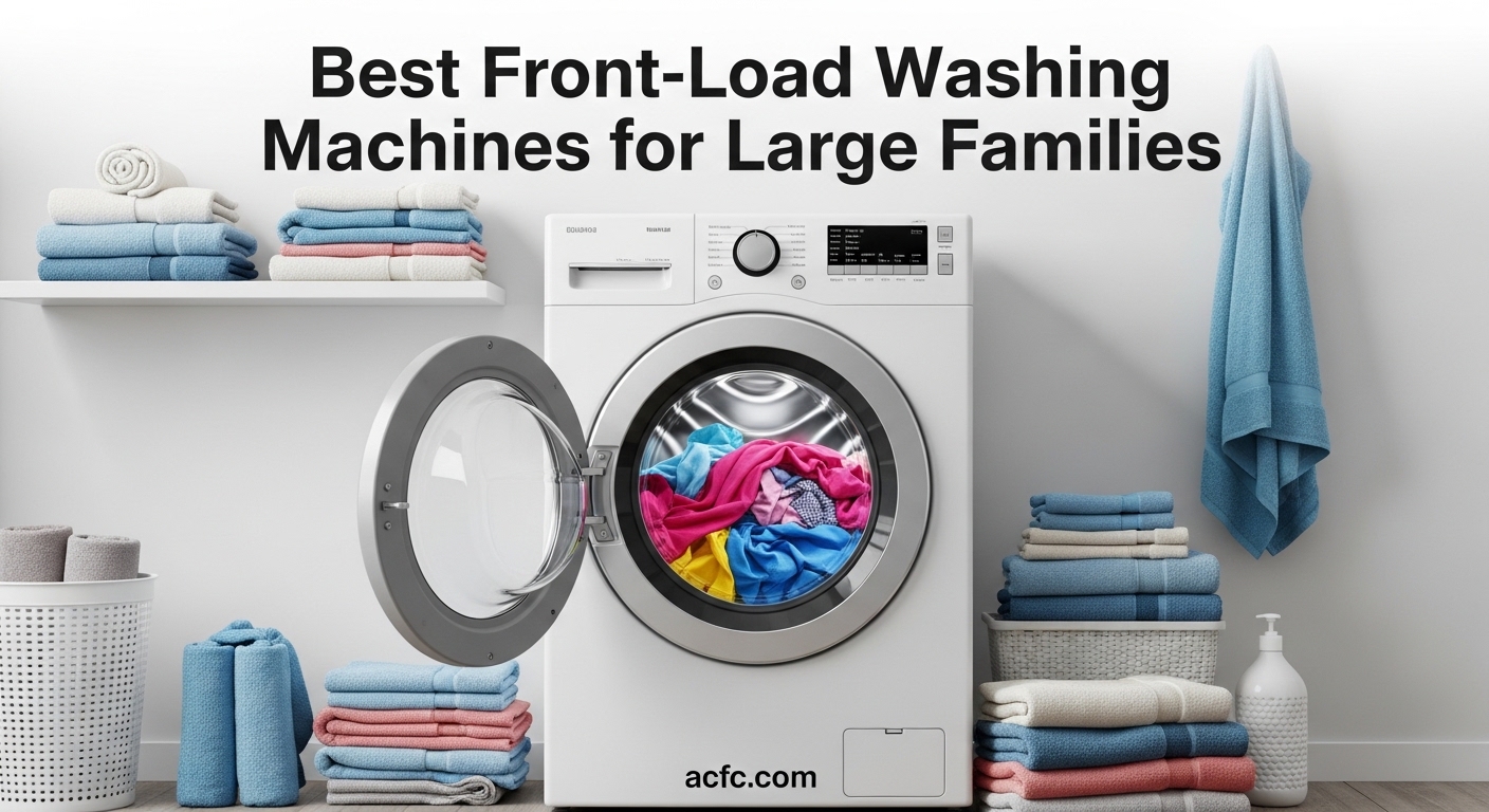 Best Front-Load Washing Machines for Large Families