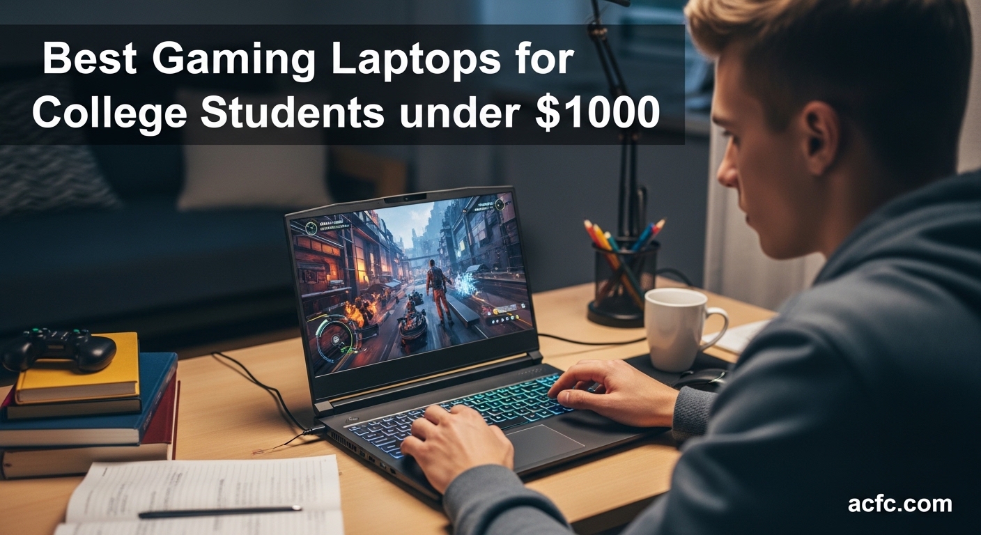 Best Gaming Laptops for College Students under $1000