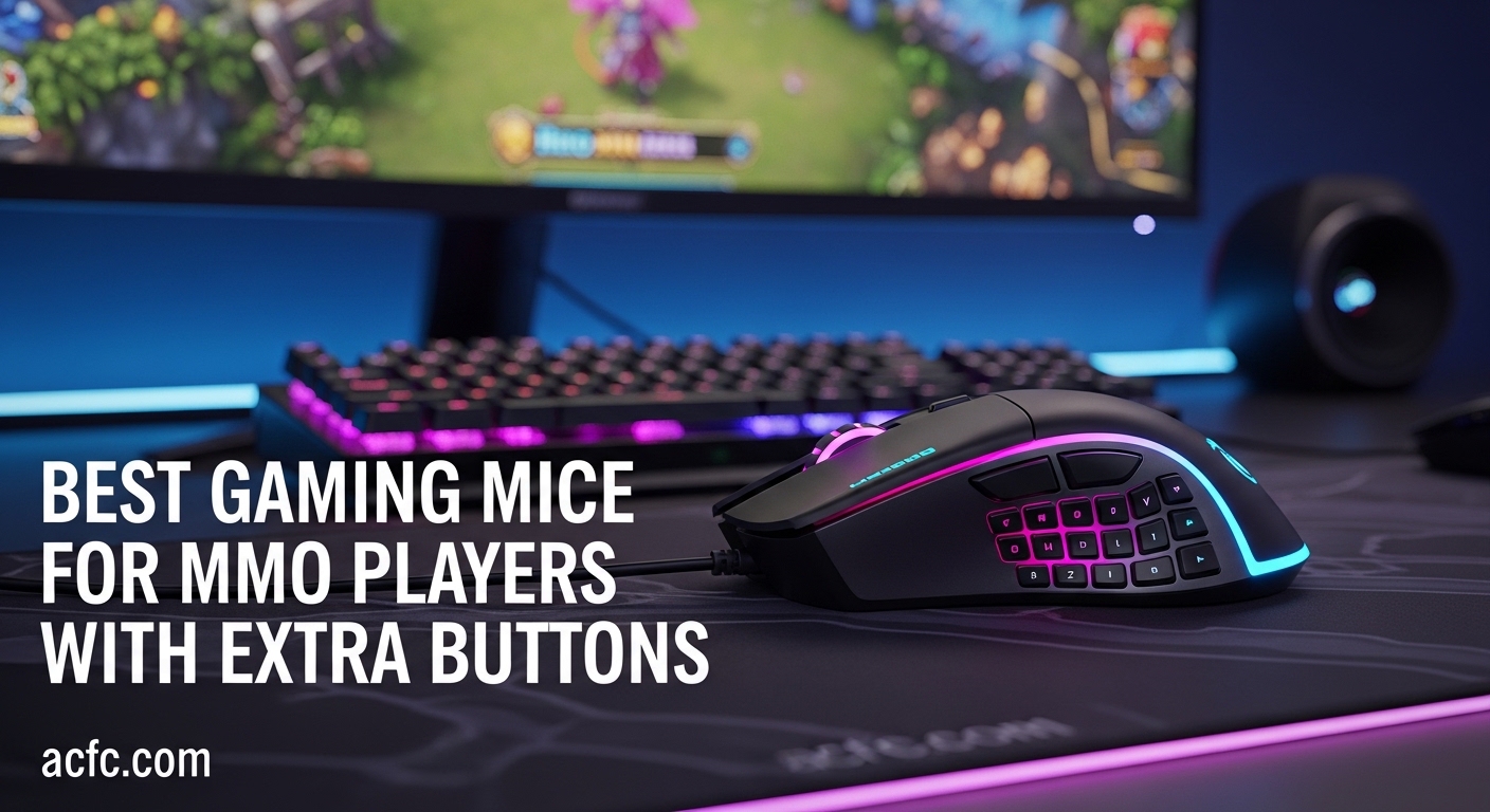 Best Gaming Mice for MMO Players with Extra Buttons