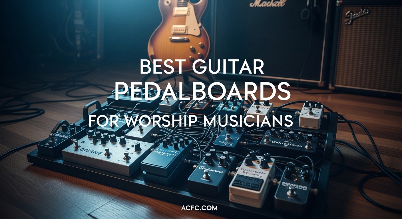 Best Guitar Pedalboards for Worship Musicians