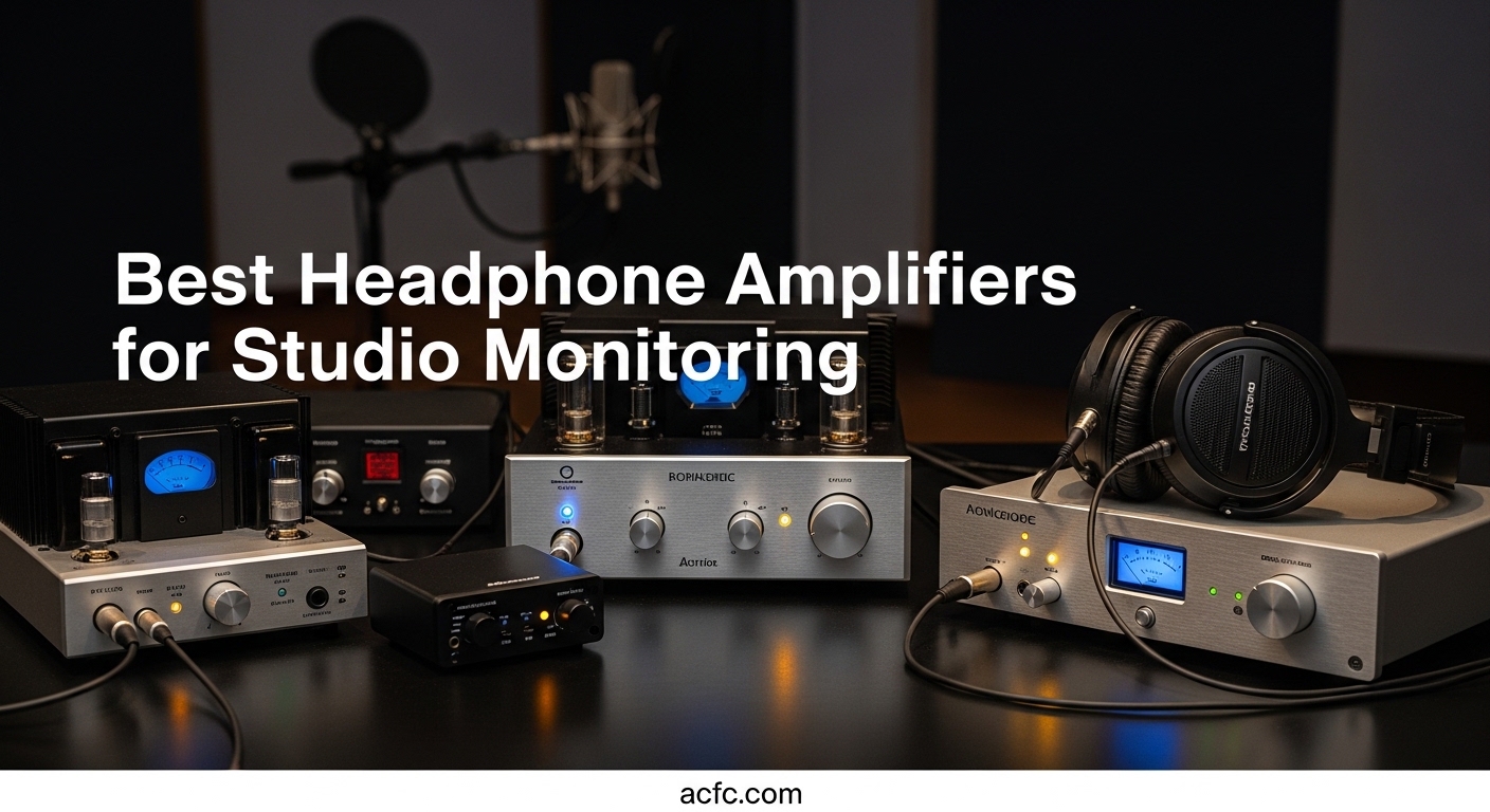 Best Headphone Amplifiers for Studio Monitoring