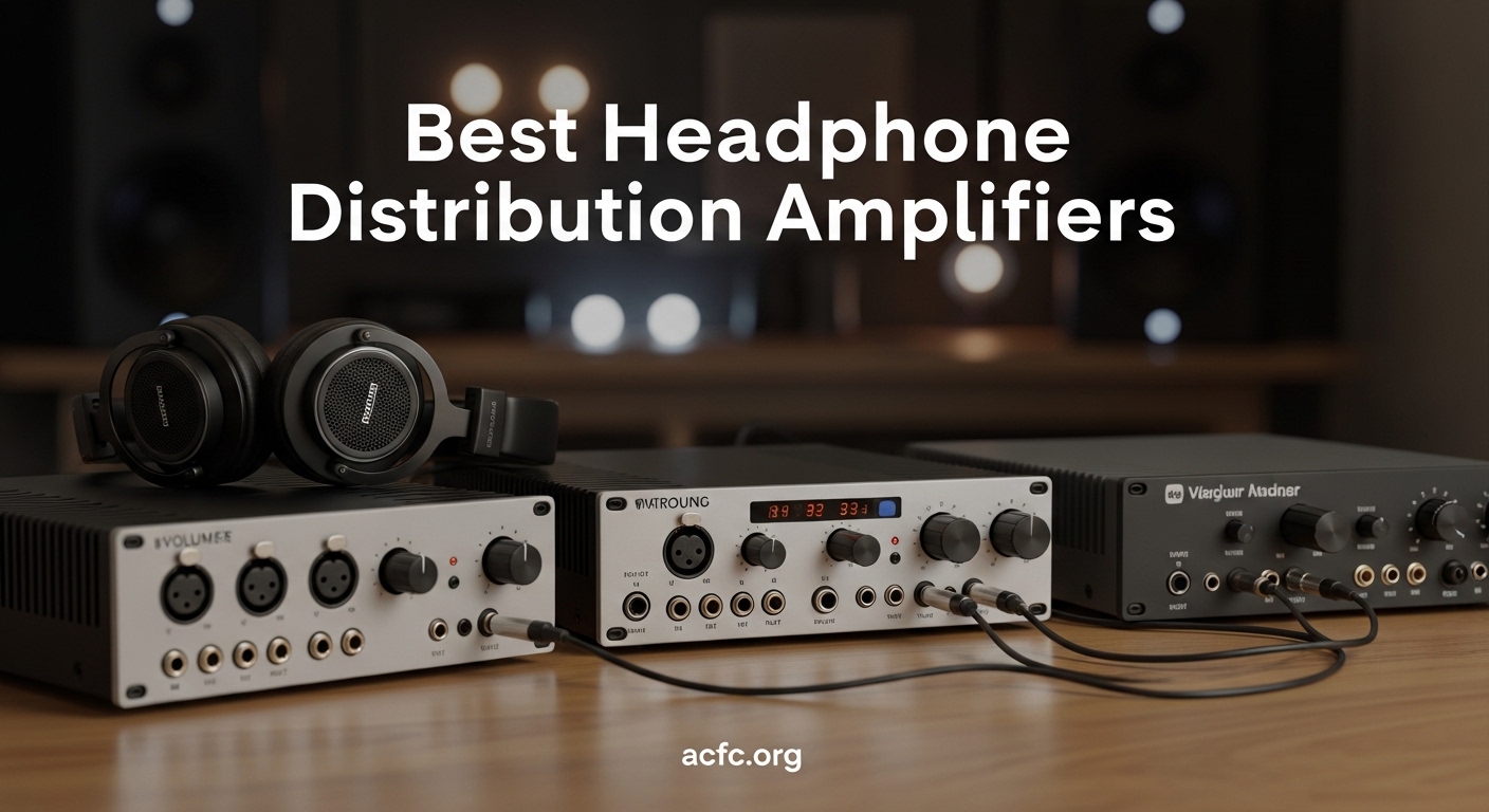 Best Headphone Distribution Amplifiers