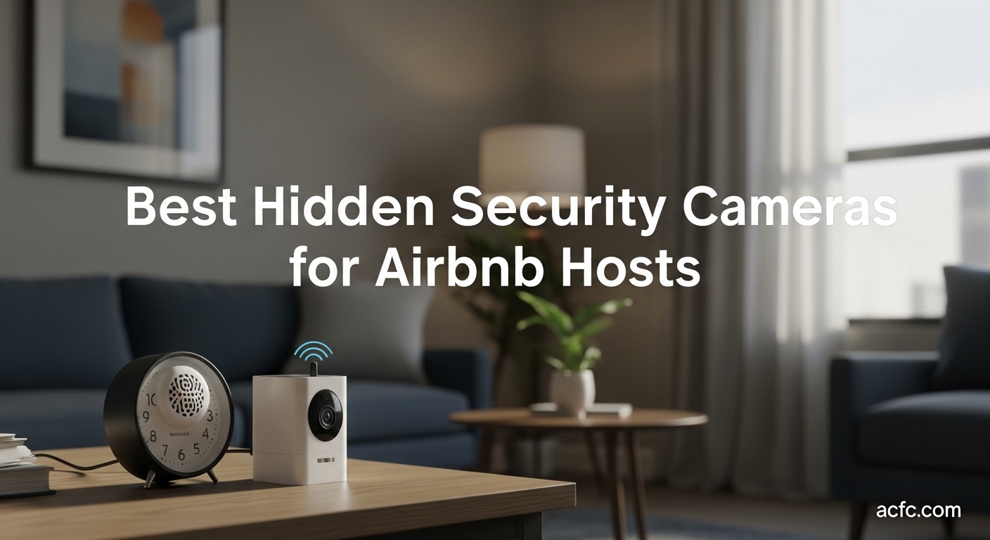 Best Hidden Security Cameras for Airbnb Hosts