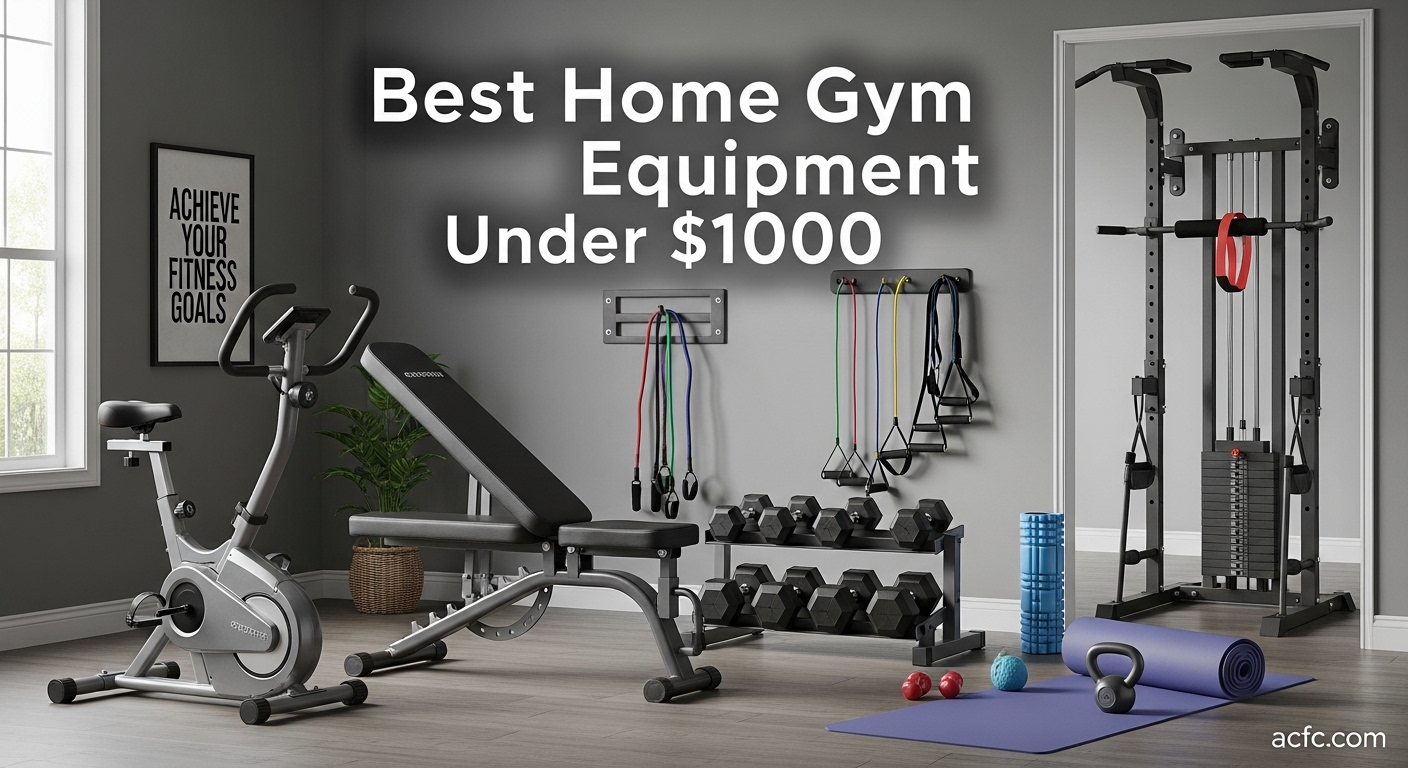 Best Home Gym Equipment Under $1000