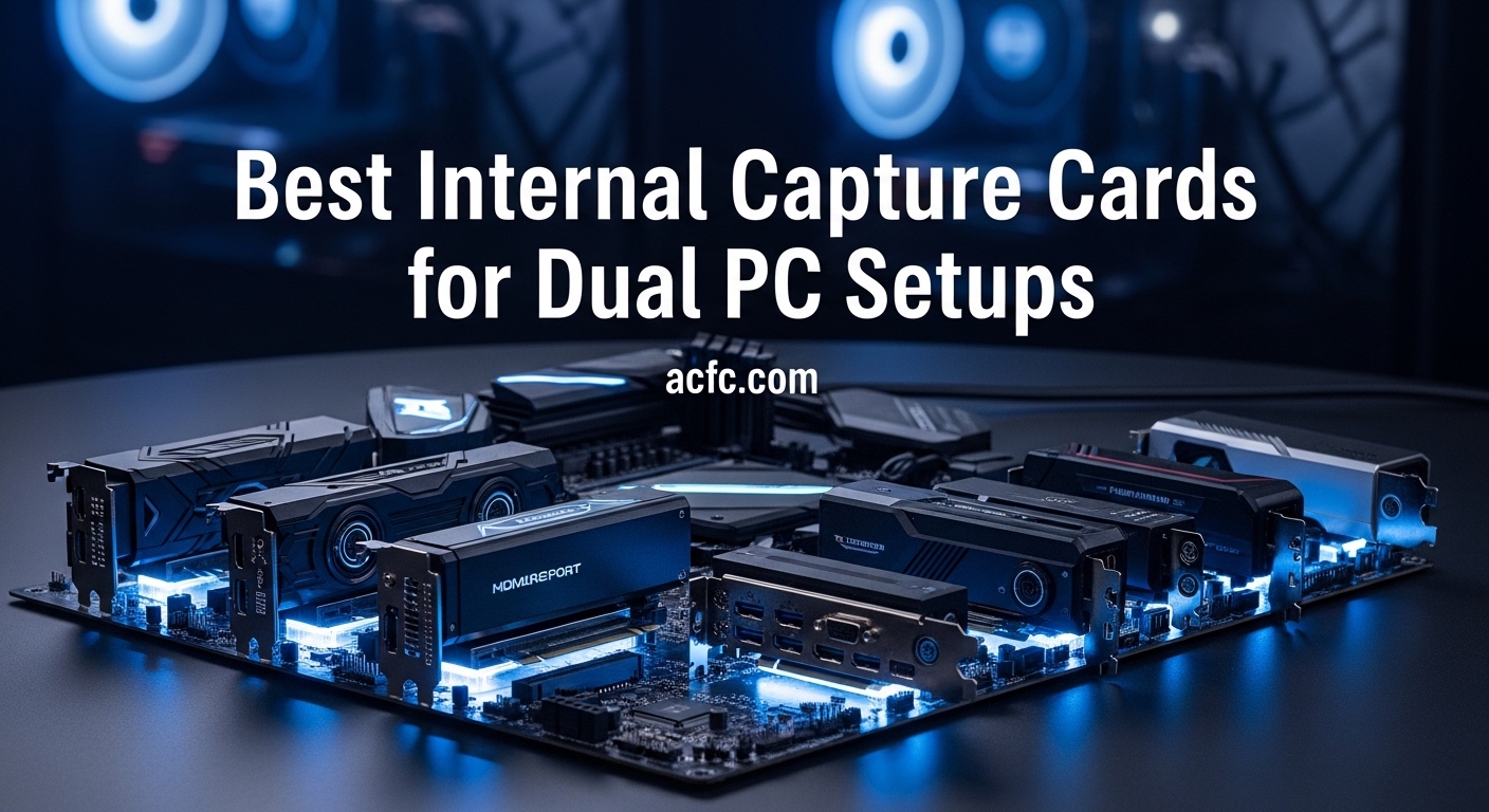 Best Internal Capture Cards for Dual PC Setups