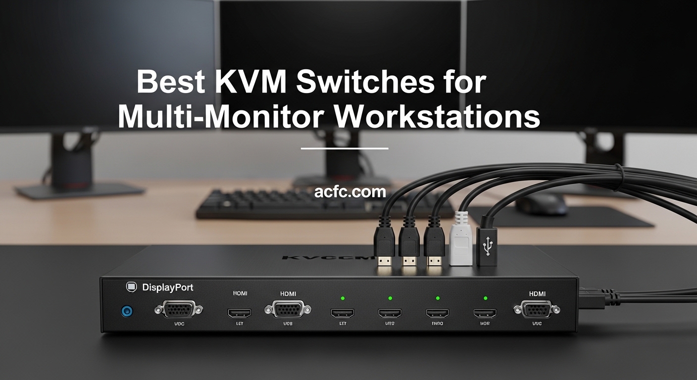 Best KVM Switches for Multi-Monitor Workstations