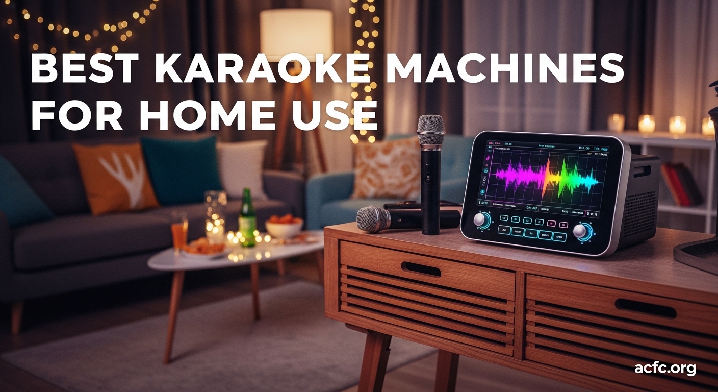 Best Karaoke Machines for Home Use