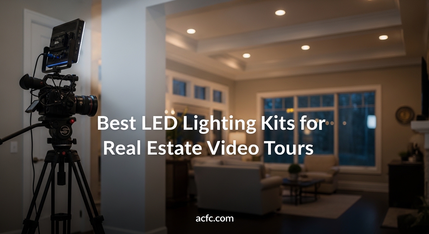Best LED Lighting Kits for Real Estate Video Tours