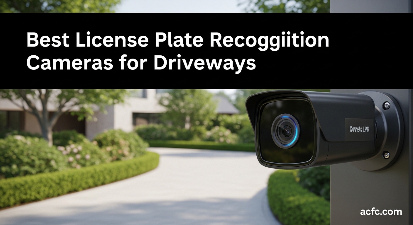 Best License Plate Recognition Cameras for Driveways