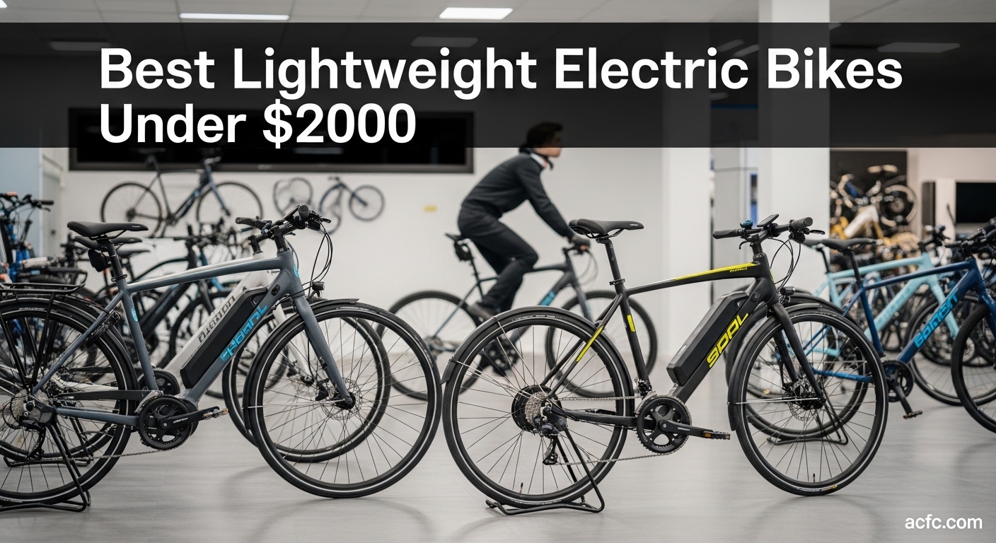 Best Lightweight Electric Bikes Under $2000
