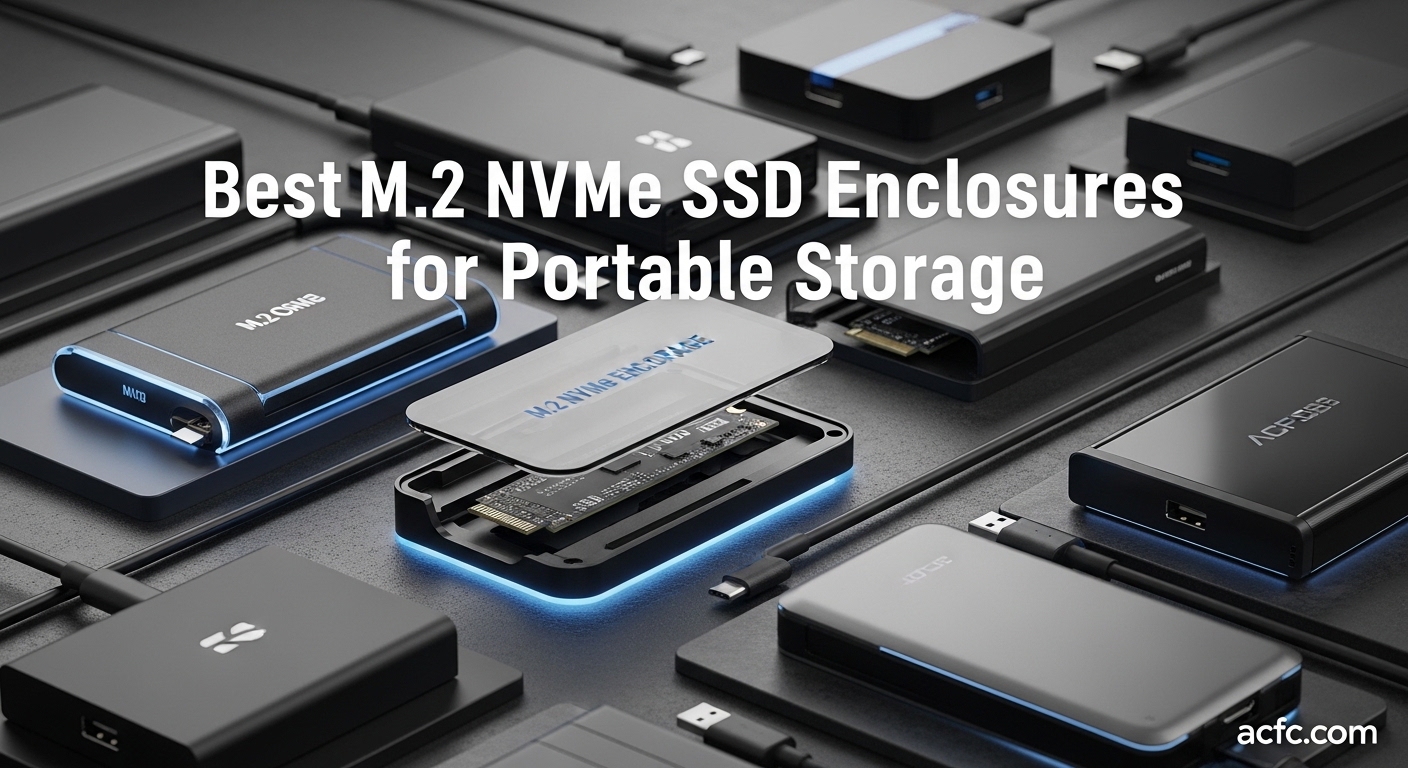 Best M.2 NVMe SSD Enclosures for Portable Storage
