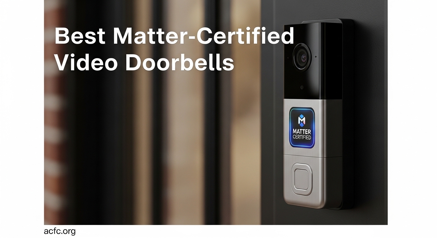Best Matter-Certified Video Doorbells