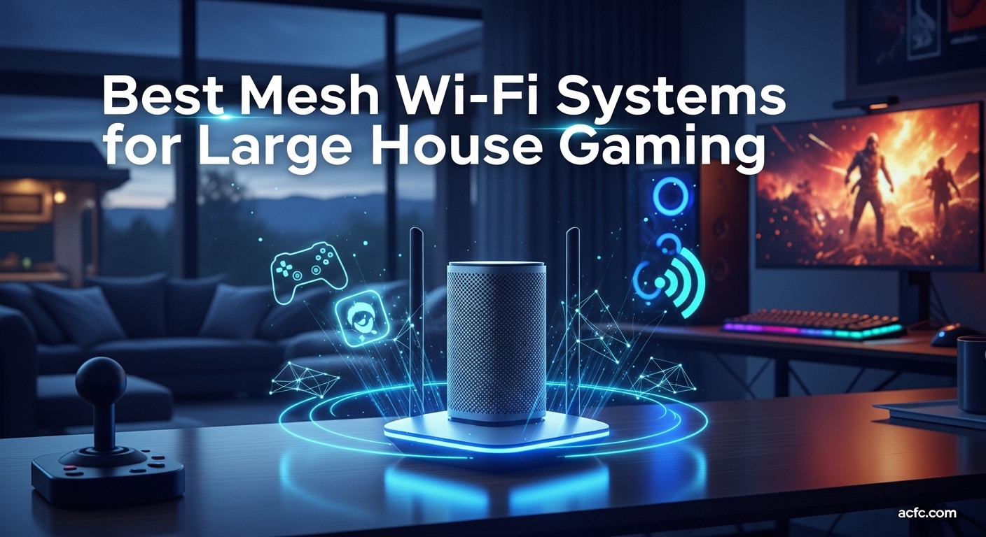 Best Mesh Wi-Fi Systems for Large House Gaming