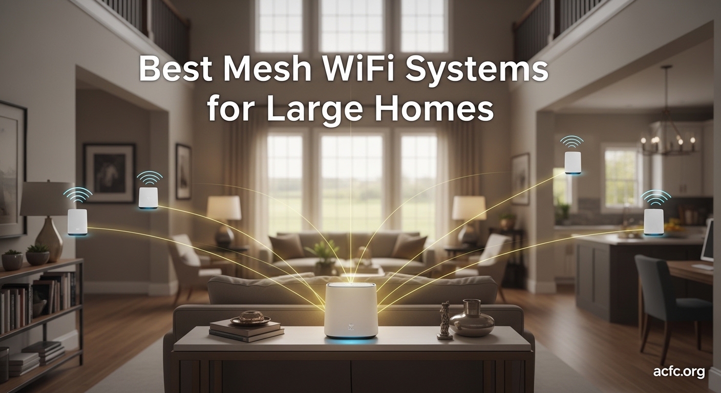 Best Mesh WiFi Systems for Large Homes