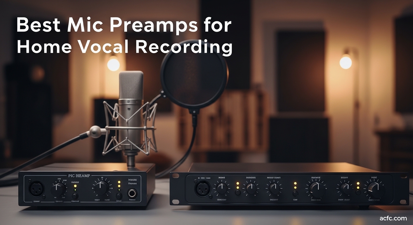 Best Mic Preamps for Home Vocal Recording