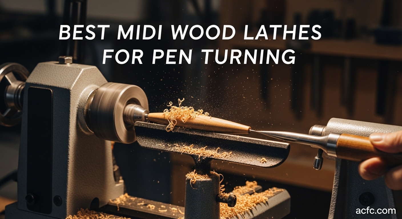 Best Midi Wood Lathes for Pen Turning