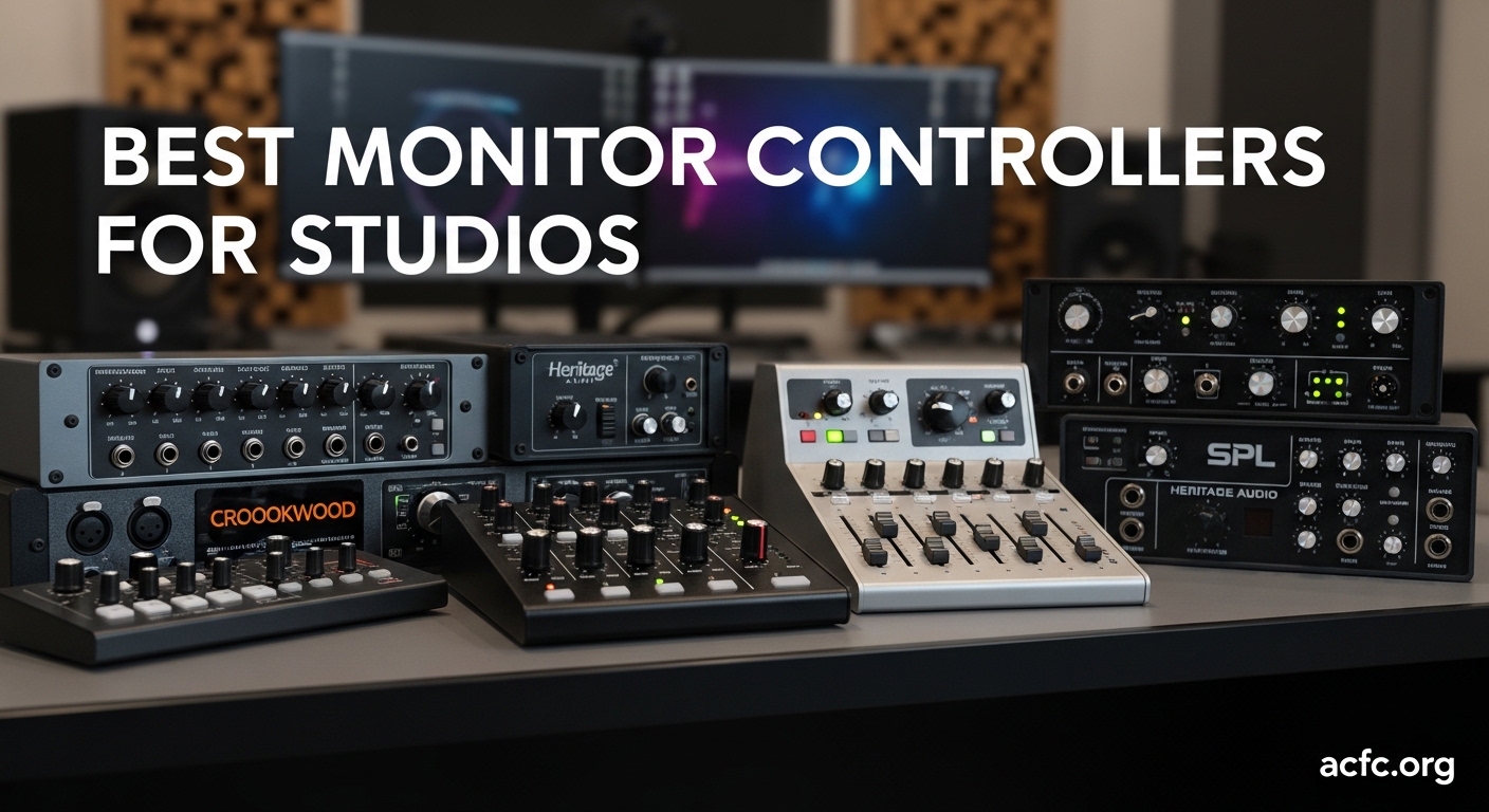 Best Monitor Controllers for Studios