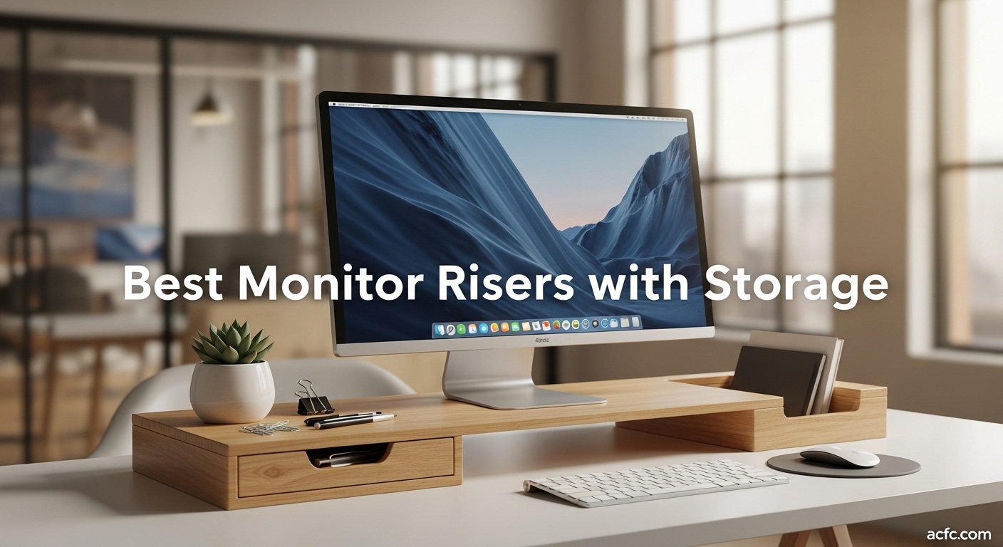 Best Monitor Risers with Storage
