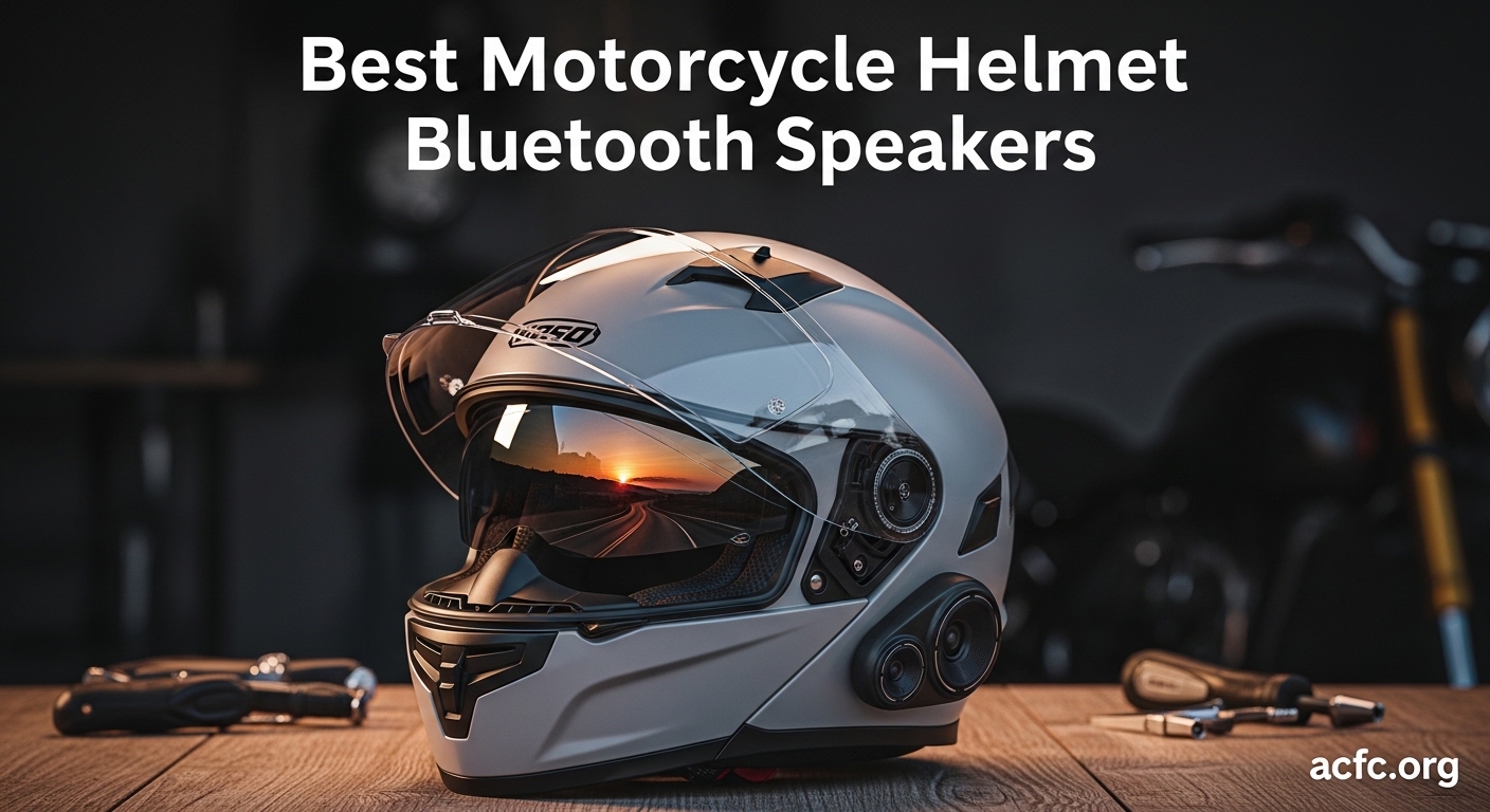 Best Motorcycle Helmet Bluetooth Speakers