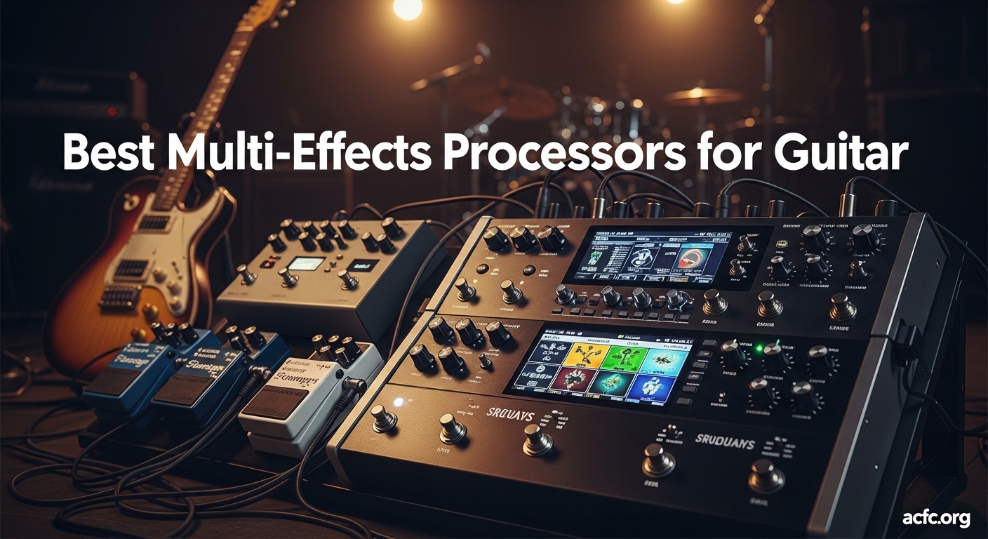 Best Multi-Effects Processors for Guitar