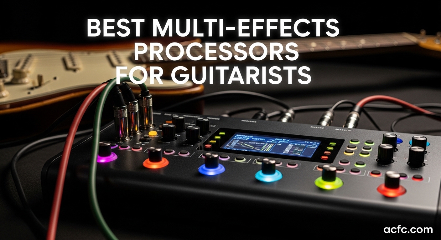 Best Multi-Effects Processors for Guitarists