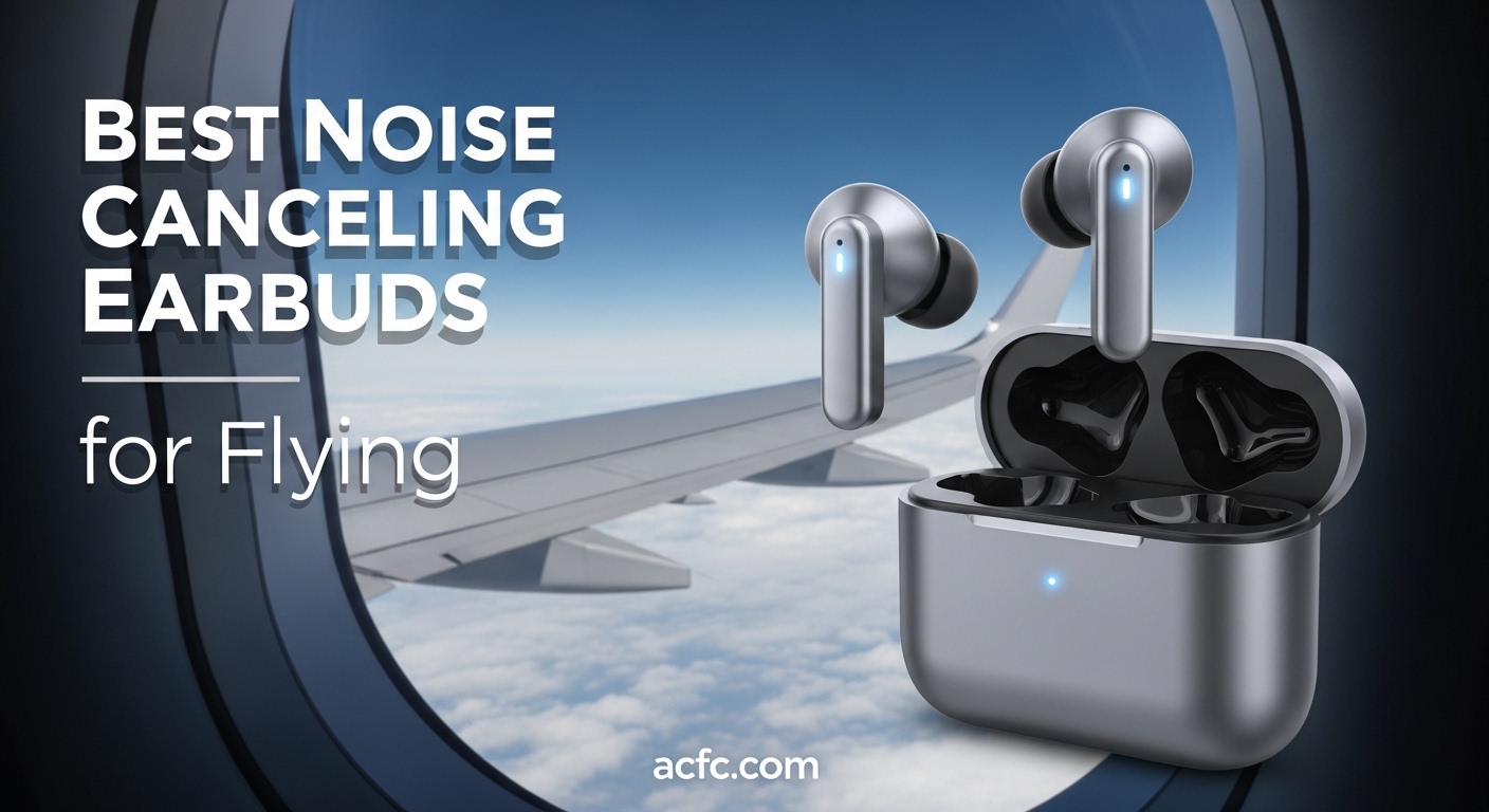 Best Noise Canceling Earbuds for Flying
