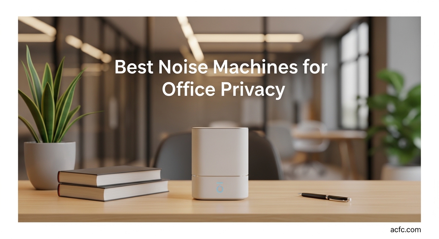 Best Noise Machines for Office Privacy