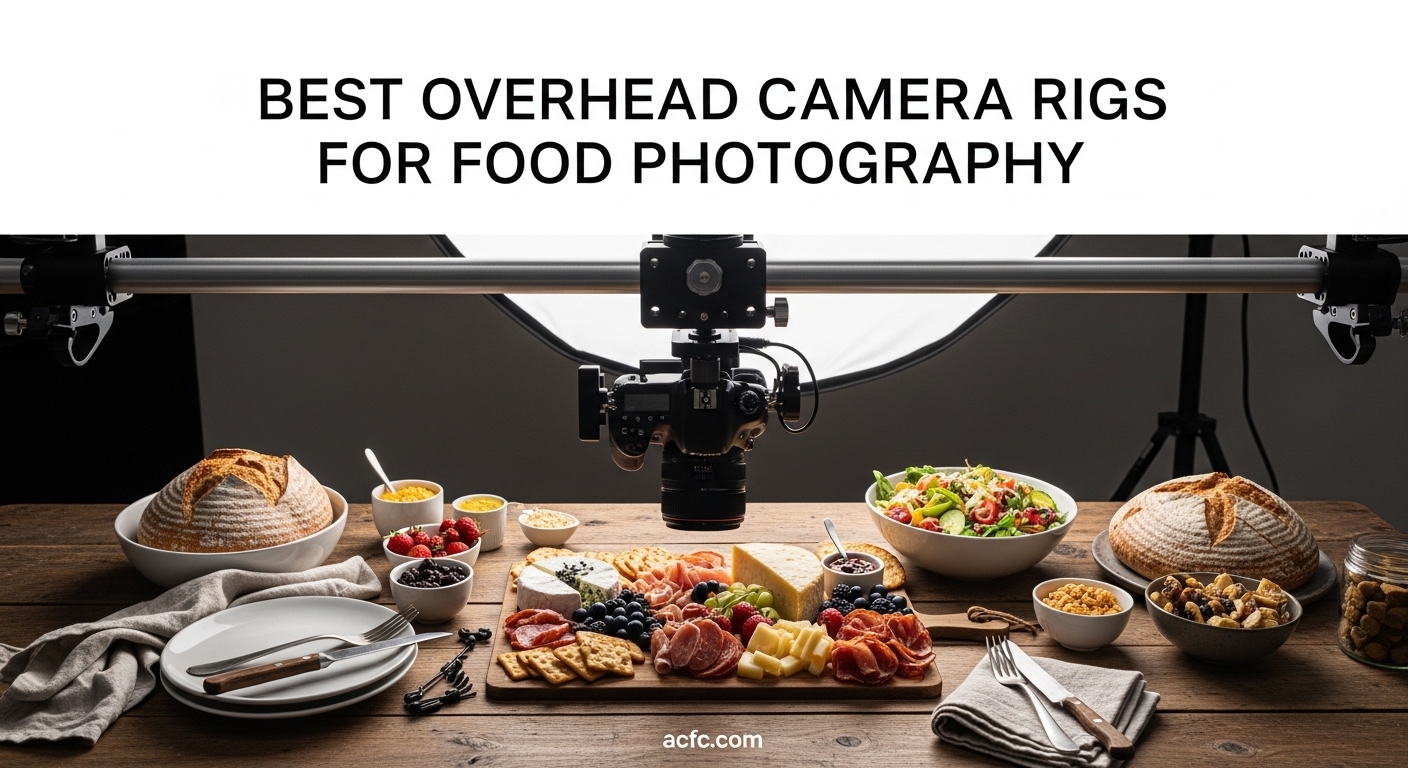 Best Overhead Camera Rigs for Food Photography