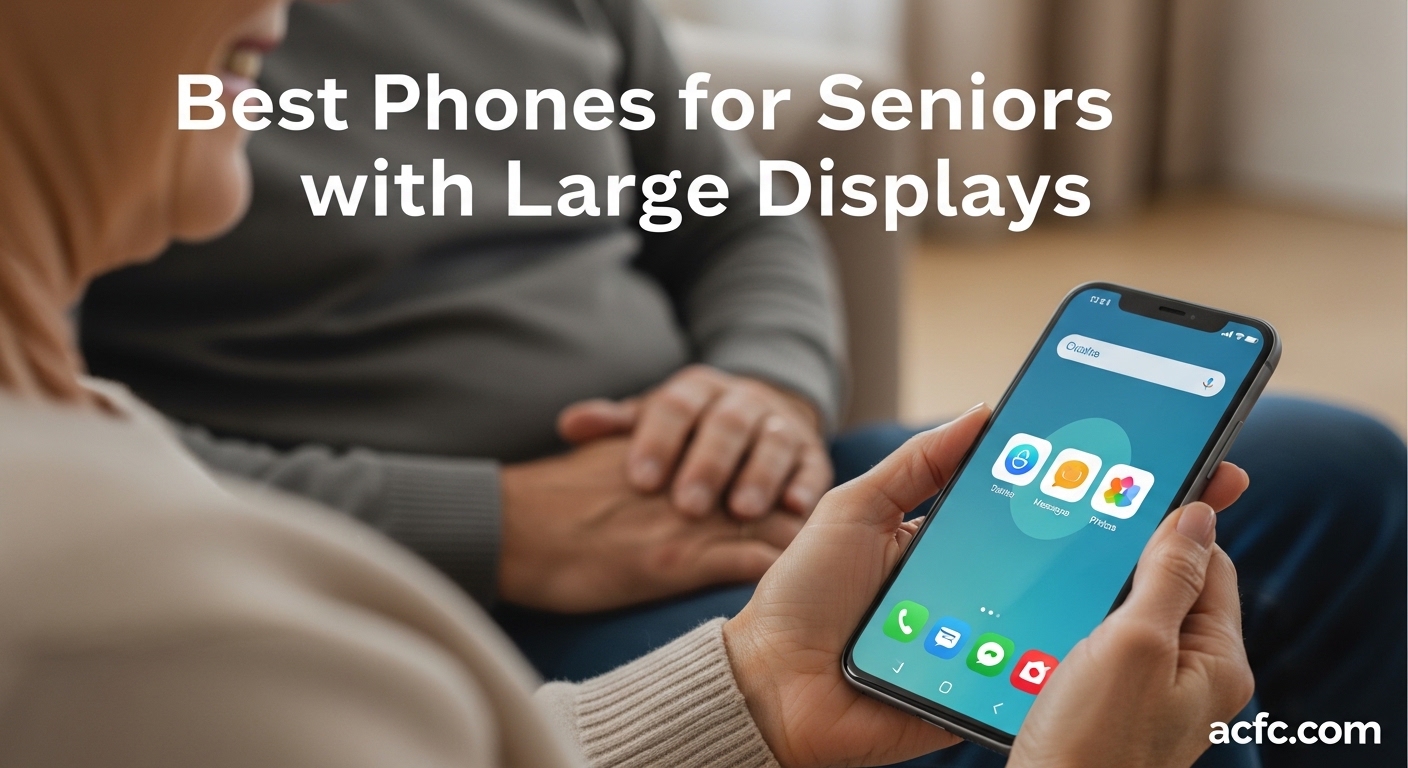 Best Phones for Seniors with Large Displays
