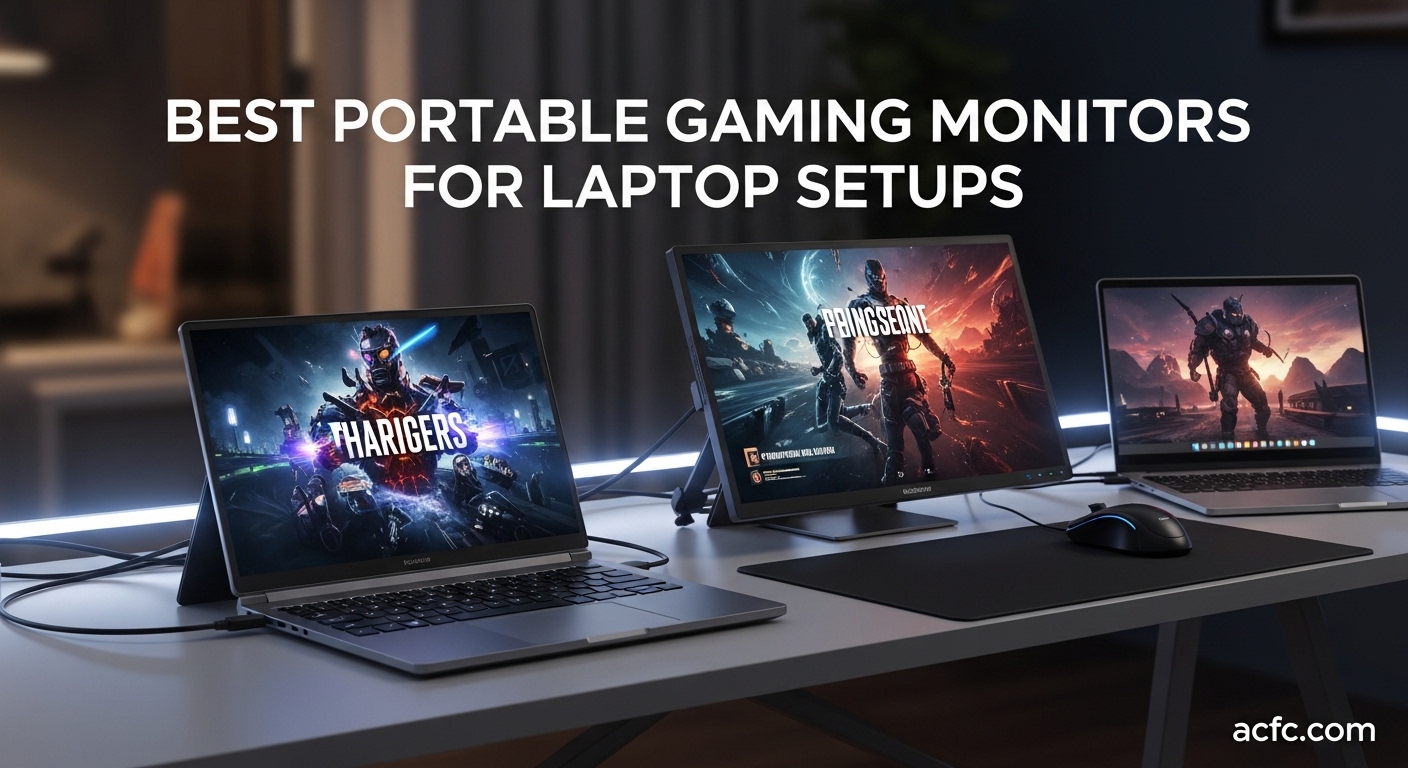 Best Portable Gaming Monitors for Laptop Setups