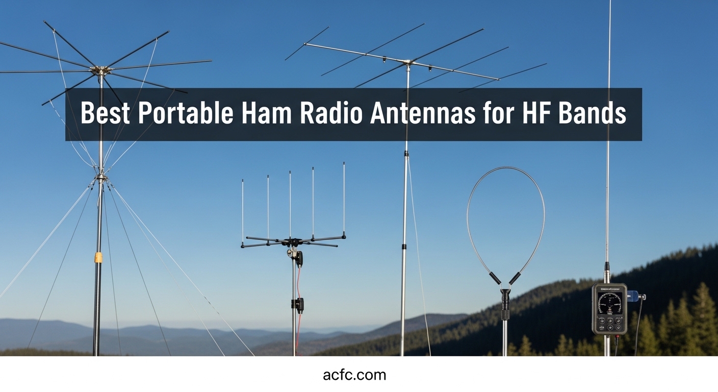 Best Portable Ham Radio Antennas for HF Bands