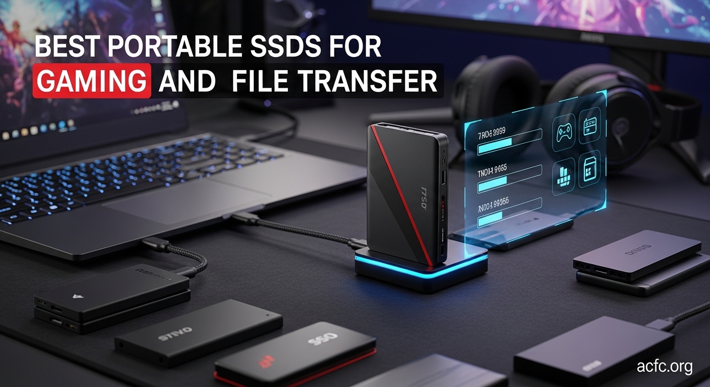 Best Portable SSDs for Gaming and Fast File Transfer