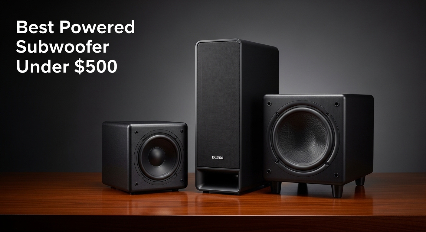 Best Powered Subwoofers Under $500