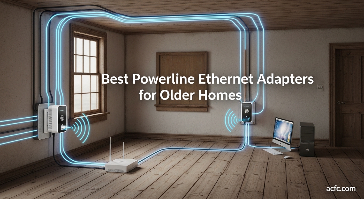 Best Powerline Ethernet Adapters for Older Homes