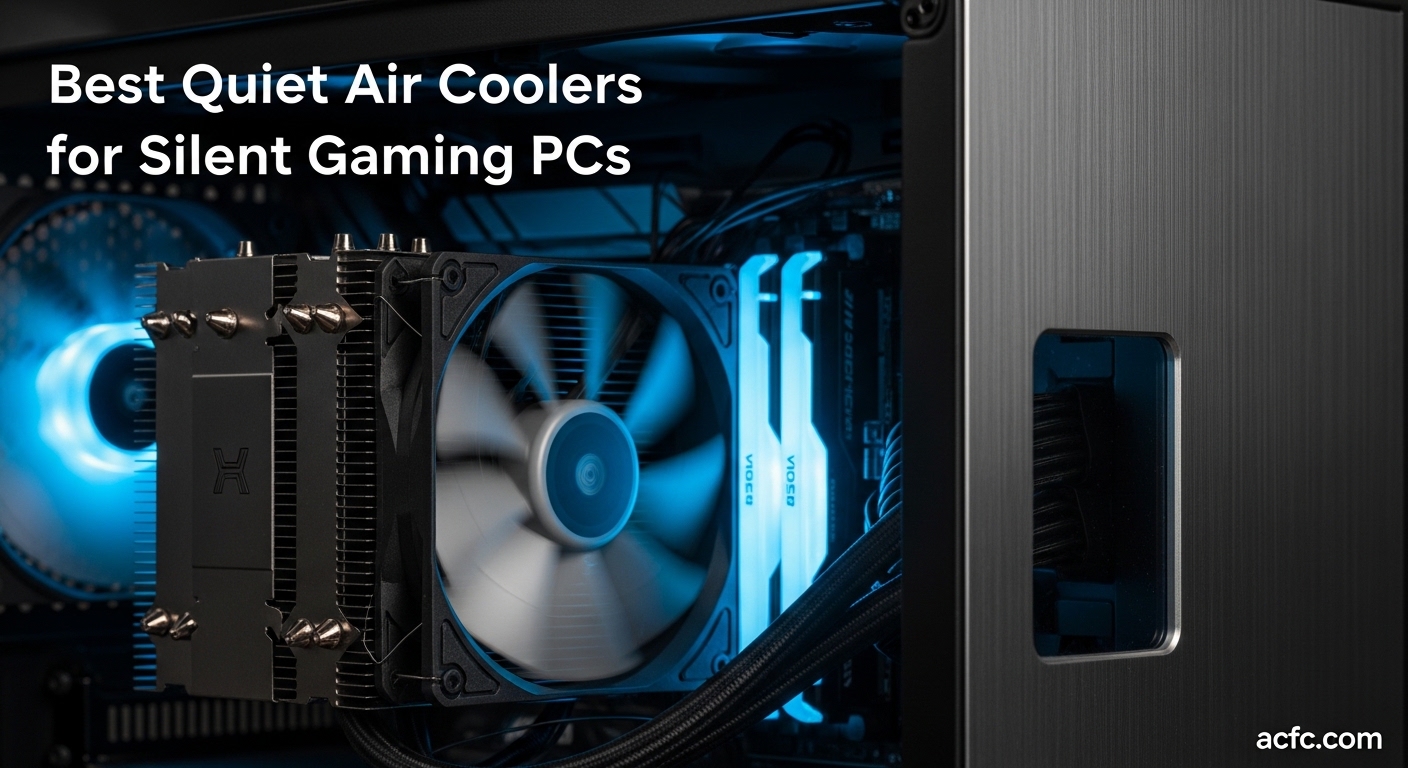 Best Quiet Air Coolers for Silent Gaming PCs