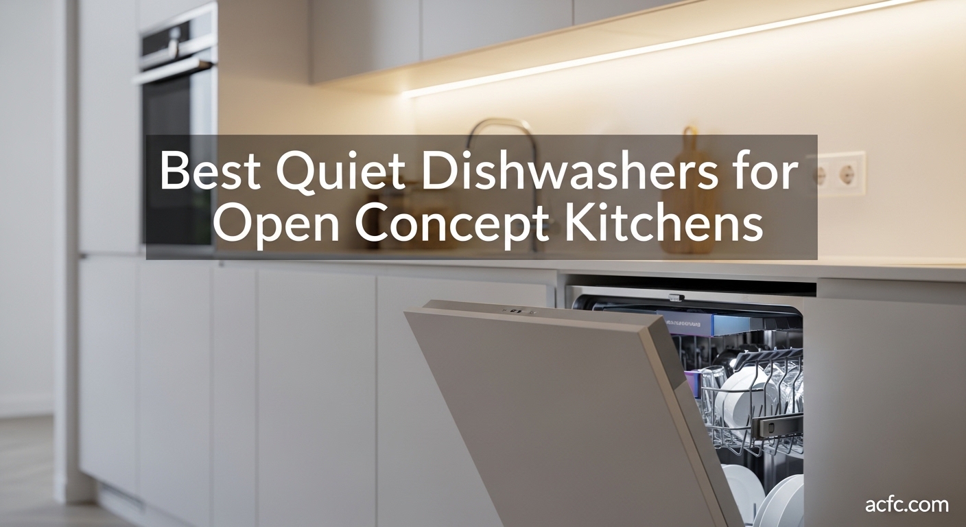 Best Quiet Dishwashers for Open Concept Kitchens
