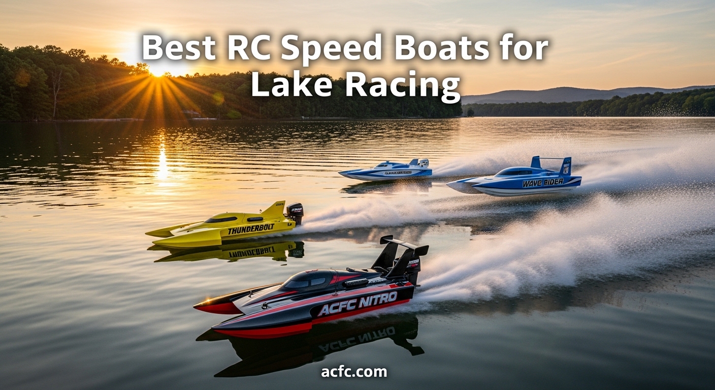 Best RC Speed Boats for Lake Racing