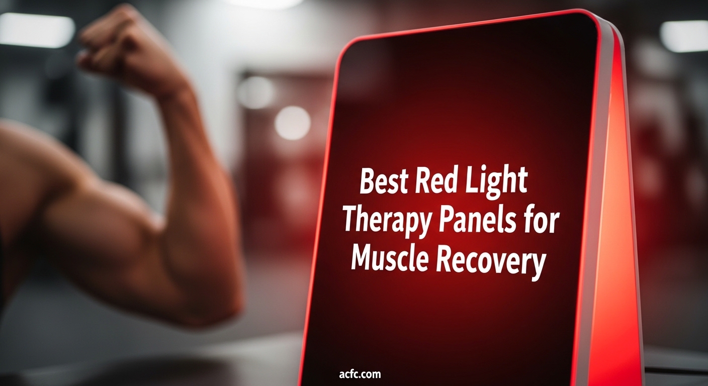 Best Red Light Therapy Panels for Muscle Recovery