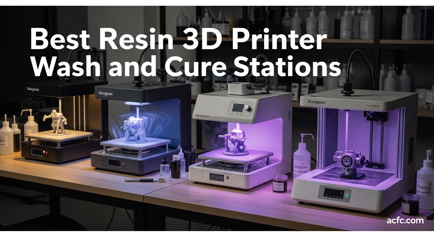 Best Resin 3D Printer Wash and Cure Stations