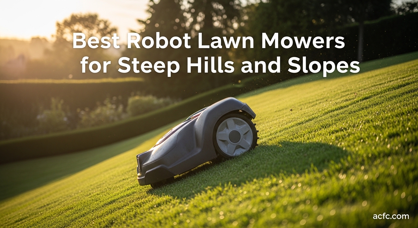 Best Robot Lawn Mowers for Steep Hills and Slopes