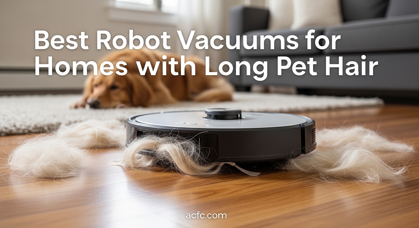 Best Robot Vacuums for Homes with Long Pet Hair